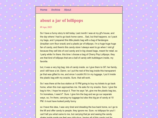 blog/posts/2023-04-09-about-a-jar-of-lollipops screenshot