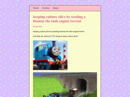 blog/posts/2023-07-05-keeping-culture-alive-by-seeding-a-thomas-the-tank-engine-torrent screenshot
