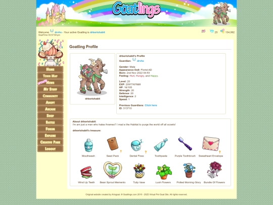 goatlings/drborishabit screenshot