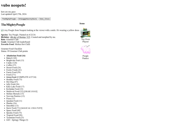 neopets screenshot