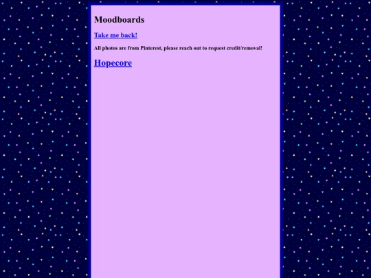 moodboards screenshot