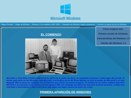 final/origendewindows screenshot