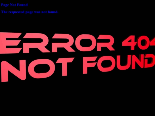 not_found screenshot