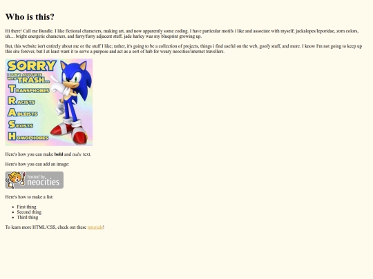 about me/aboutme screenshot