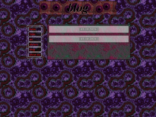 blog screenshot