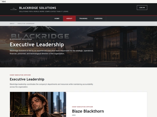 executives screenshot