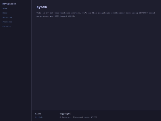 synth screenshot