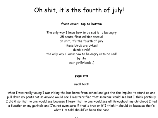 zineonecaptions screenshot