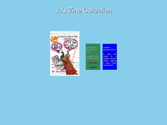 zines screenshot