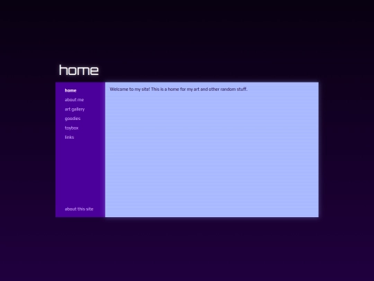 home screenshot