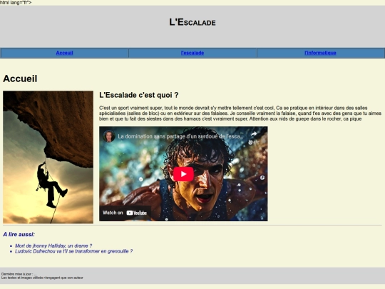 Escalade screenshot
