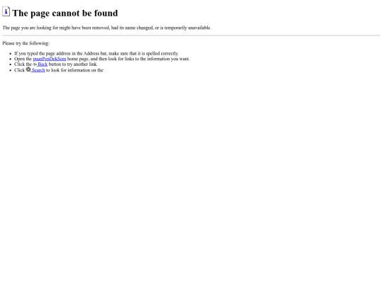 not_found screenshot