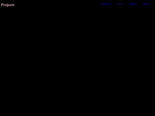 projects screenshot