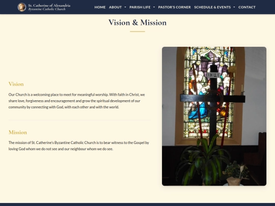 StCath-v2/about/vision-and-mission screenshot
