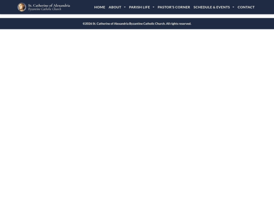 StCath-v2/navbar-footer screenshot