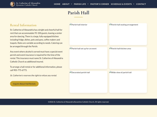 StCath-v2/parish-life/parish-hall screenshot