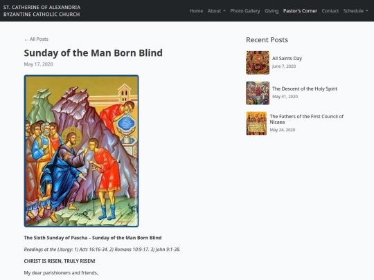 StCatherineofAlexandriaByzantineCatholicChurch/sunday-of-the-man-born-blind screenshot
