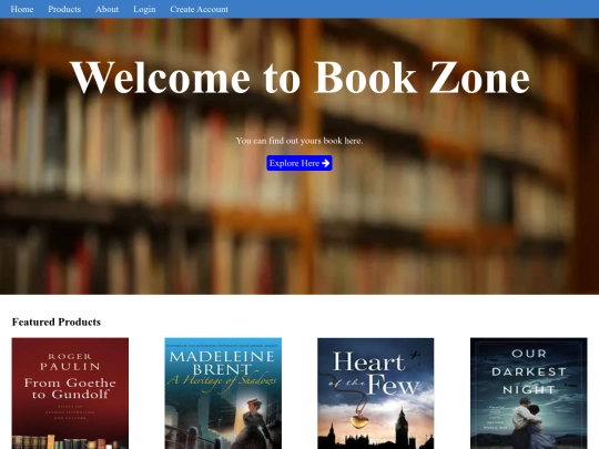BOOK STORE screenshot