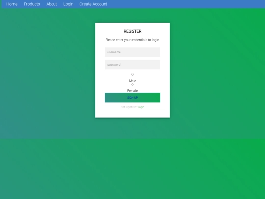 BOOK STORE/register screenshot