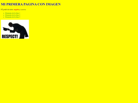 ejercicios/primerapagina/primerapagina screenshot