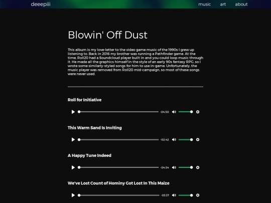 blowin-off-dust screenshot