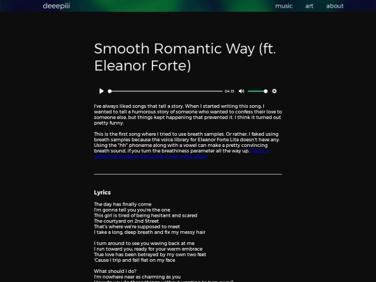 smooth-romantic-way screenshot