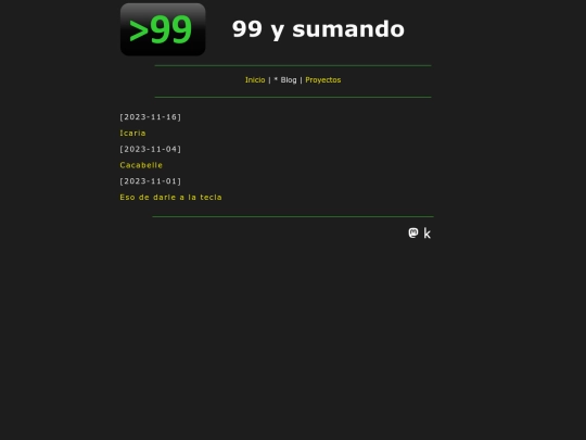 blog screenshot