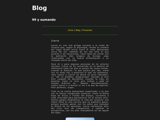 blog/icaria screenshot