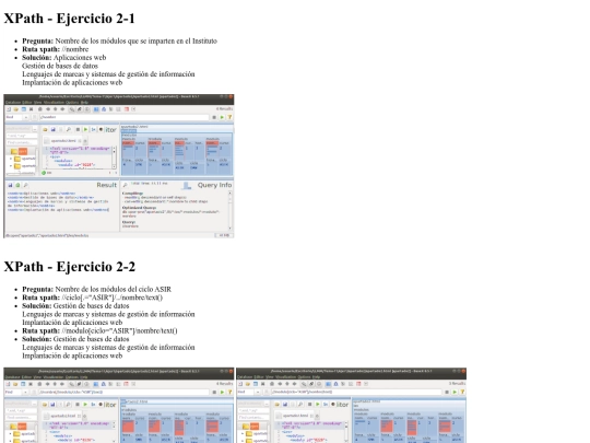 Tema-11/ejer1/apartado2/ejercicio2xpath screenshot
