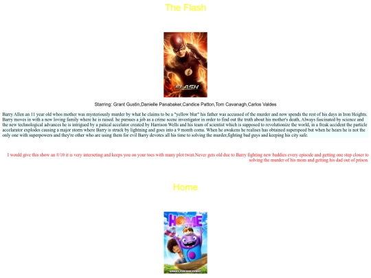 cssclassminiproject screenshot