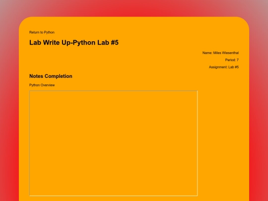 python/pythonLab5 screenshot