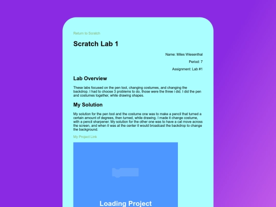 scratch/scratchLab1 screenshot