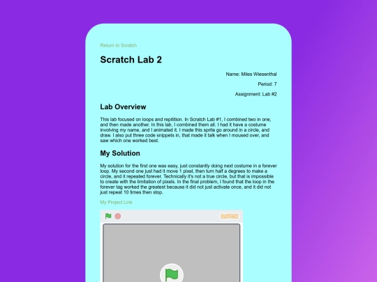 scratch/scratchLab2 screenshot
