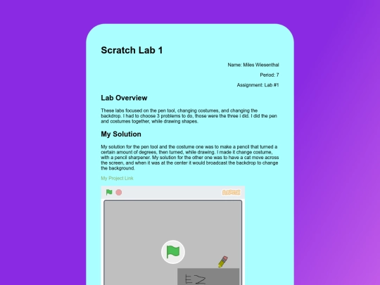 scratchLab1 screenshot