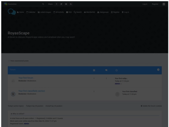 forum screenshot