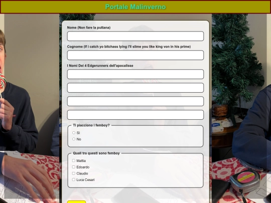 login screenshot