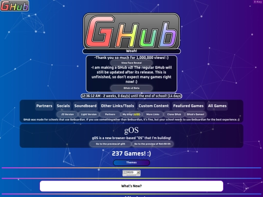 ghub screenshot