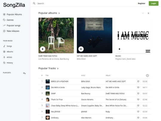 songzilla screenshot