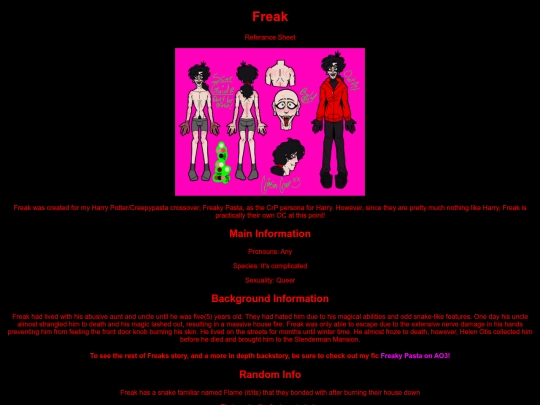 Freak screenshot