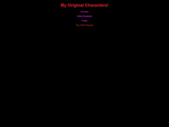 OriginalCharacters screenshot