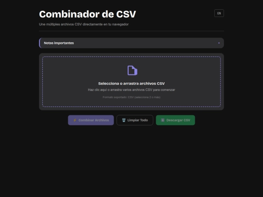 CombCSV screenshot