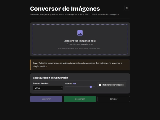 ConvImg screenshot