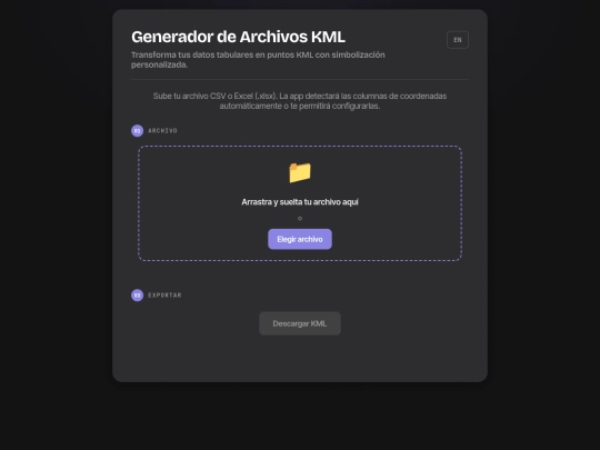 GeneradorKML screenshot