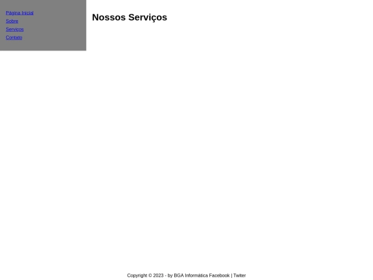 semantica/servicos screenshot