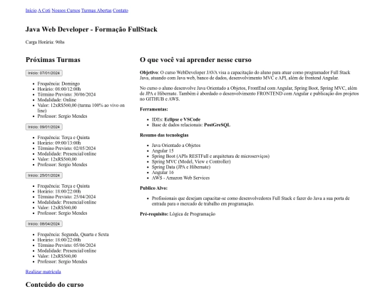 semantica/site3 screenshot