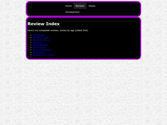 review_index screenshot
