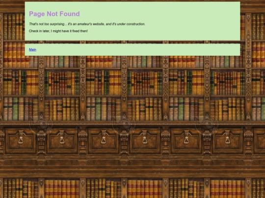 not_found screenshot