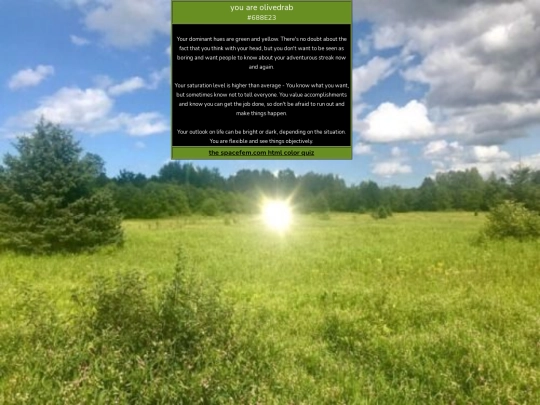 quiz screenshot