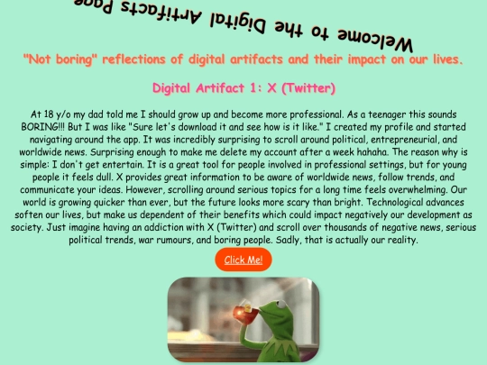 test screenshot