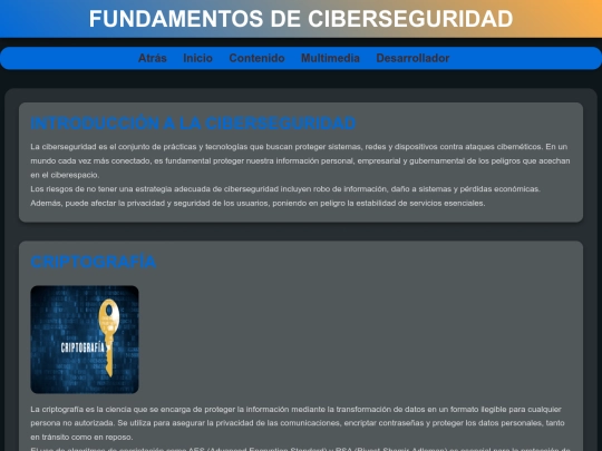 contenido screenshot